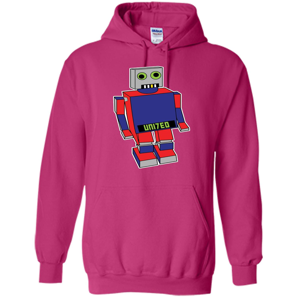 Robot T-shirt Gift for Kids Heliconia
