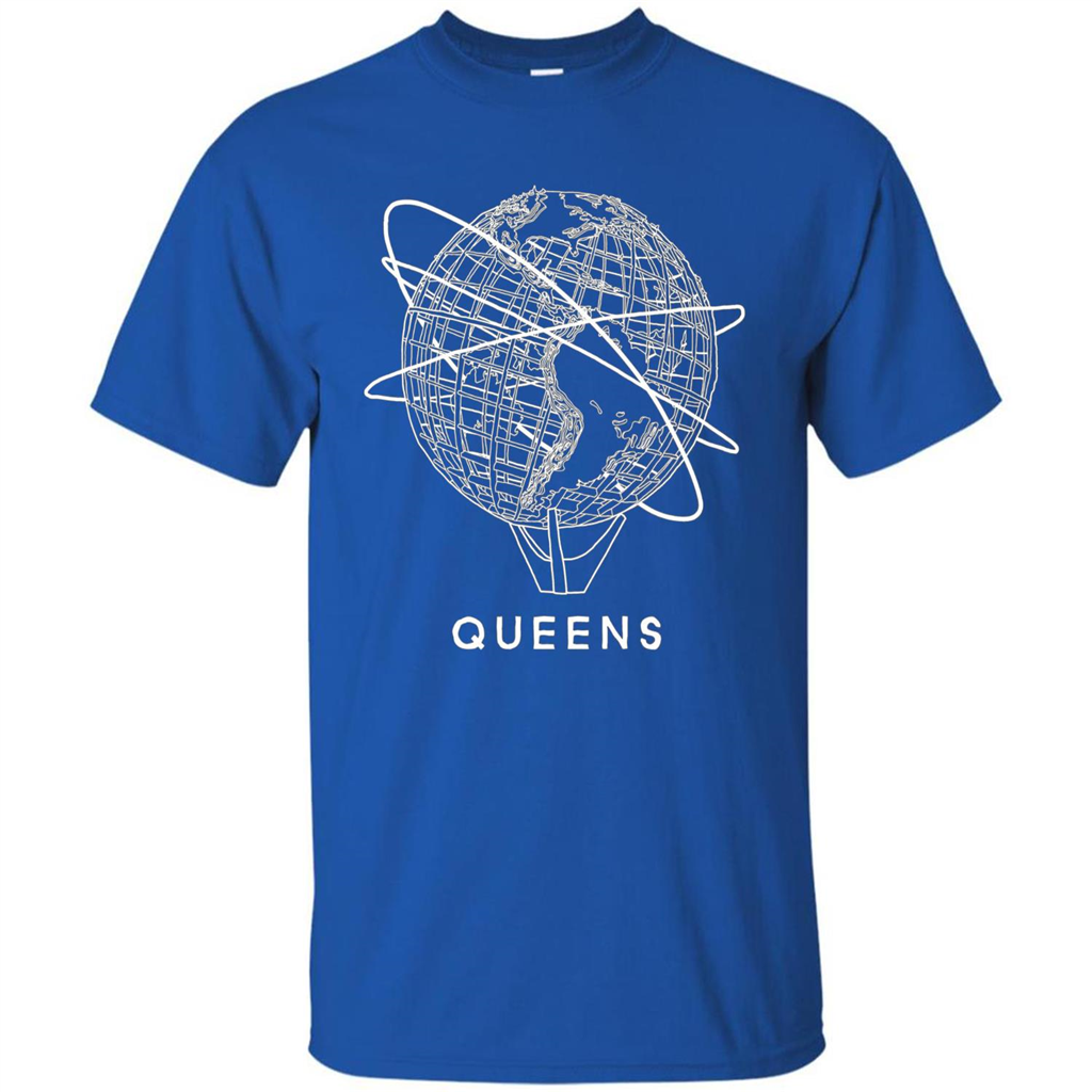 Queens New York Unisphere T-shirt Royal