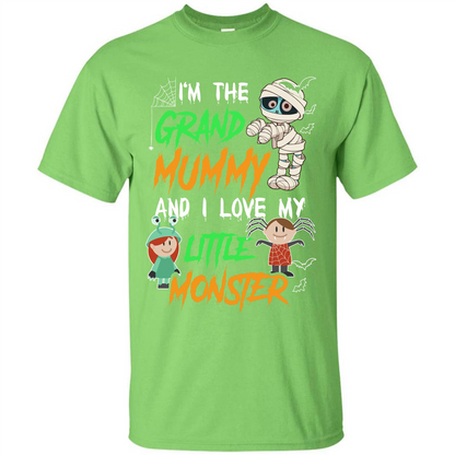 Halloween T-shirt Grand Mummy T-shirt Lime