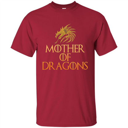 Mother Of Gragons T-shirt Cardinal