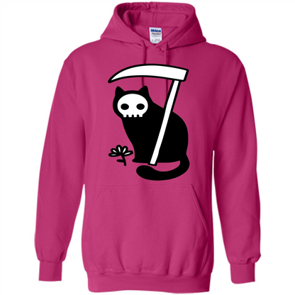 Cat Grimm Reaper T-shirt Heliconia