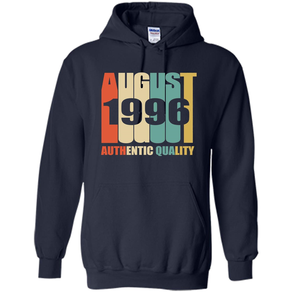 August 1996 Authentic Quality T-shirt Navy