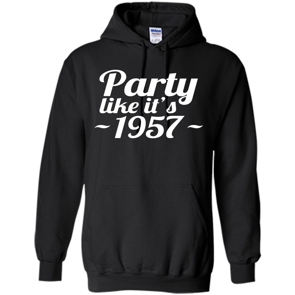 Party Like It's 1957 T-shirt Black