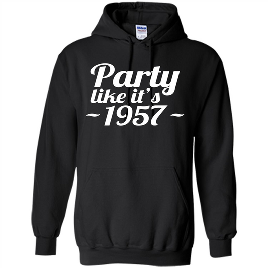 Party Like It's 1957 T-shirt Black