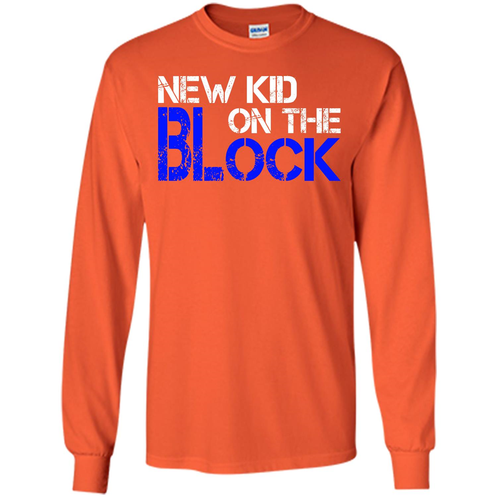 New Kid On The Block T-shirt Orange