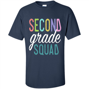 Second Grade Squad T-shirt Back to School T-shirt