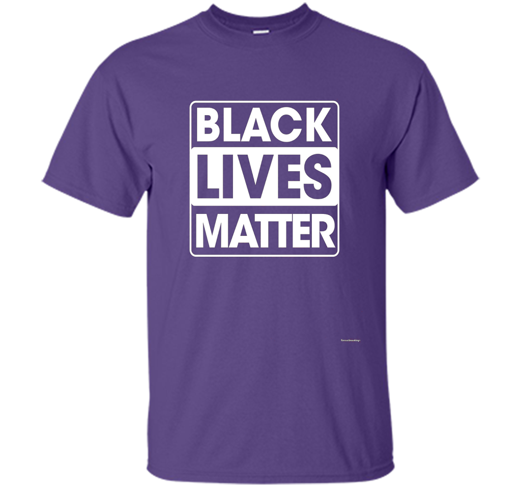 Black Lives Matter Tshirt - No To Racism Premium T-Shirt cool shirt Purple