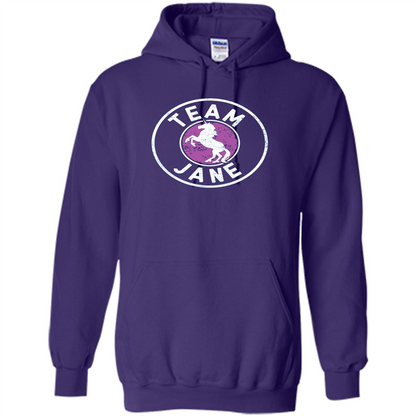 Team Jane Racing Team T-Shirts Purple
