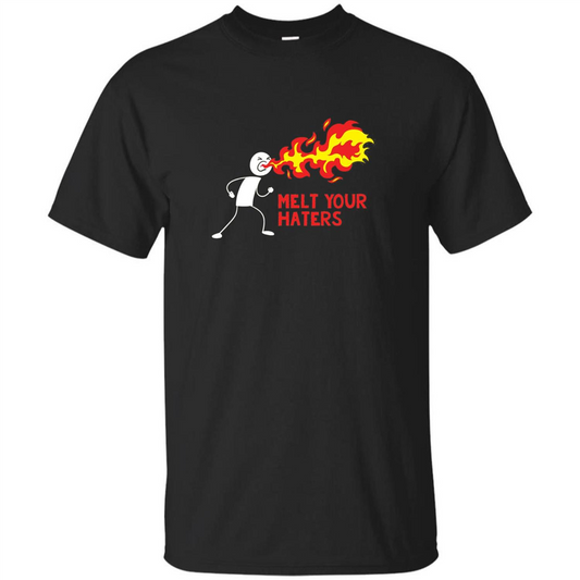 Melt Your Haters T-shirt Royal