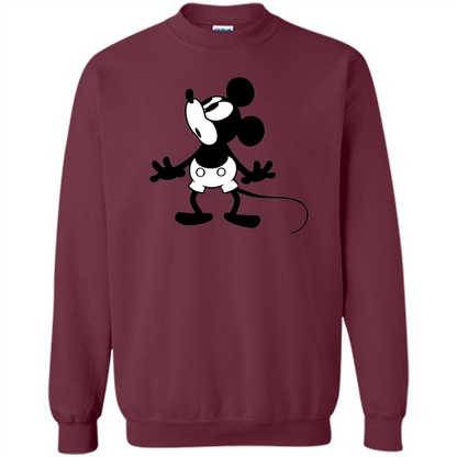 Disney Classic Mickey Mouse Graphic T-shirt Maroon