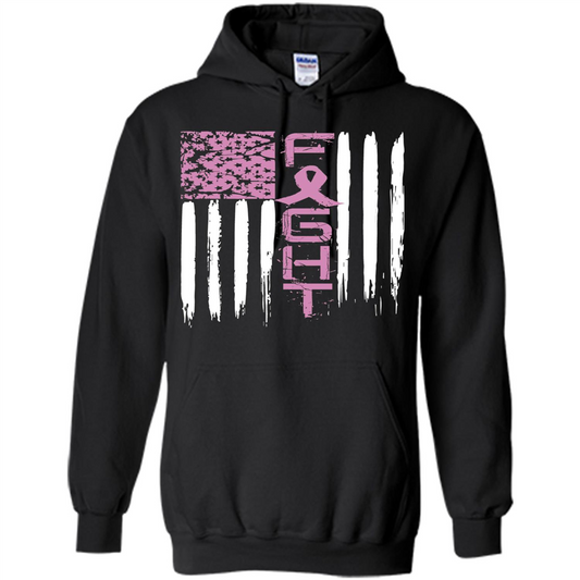 Breast Cancer Awareness T-shirt Pink Fight Black