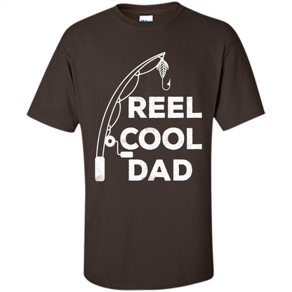 Reel Cool Dad Reel Cool Dad T-shirt Dark Chocolate