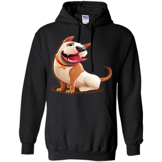 Cute Dog T-shirt Black