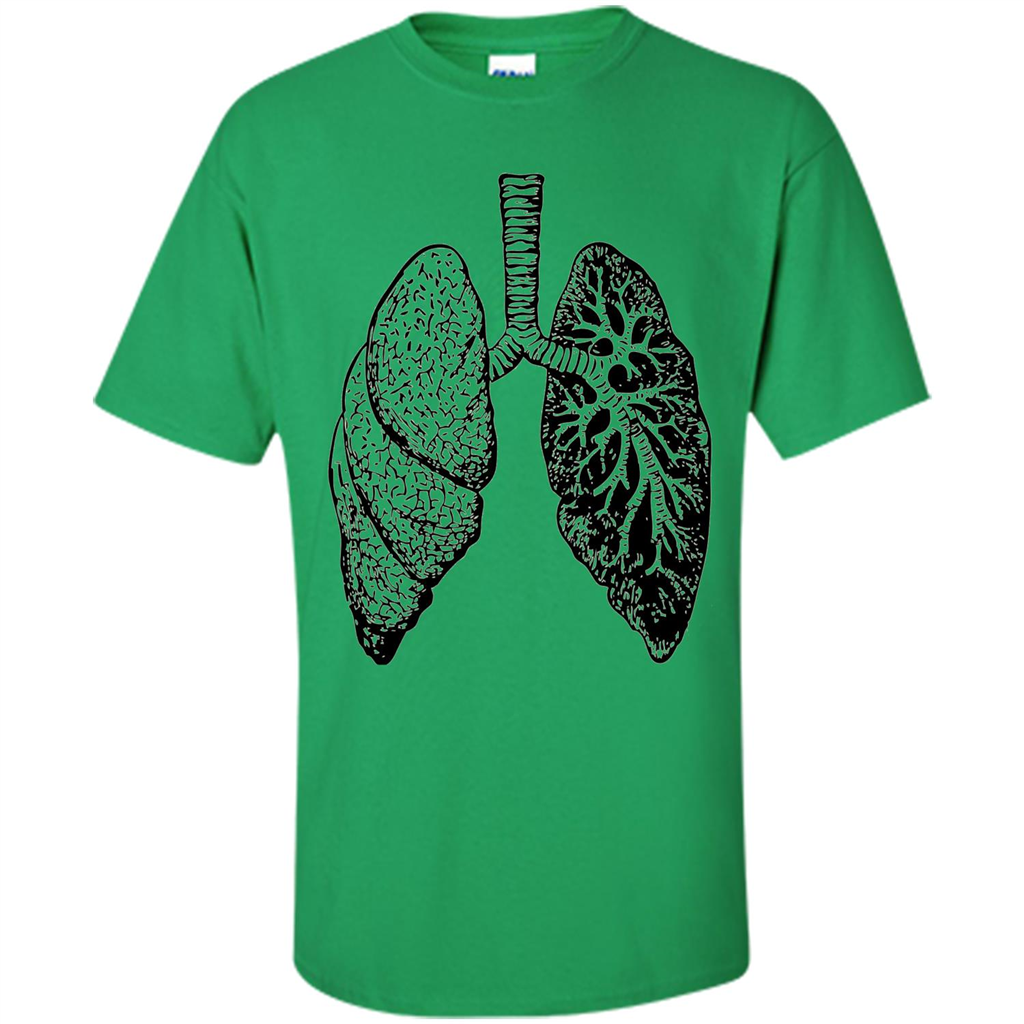 Lungs T-shirt Irish Green