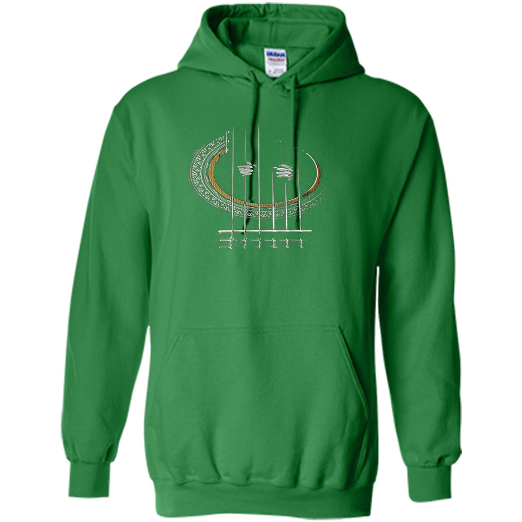 Guitar T-shirt Love Go Where The Guitar Takes You Irish Green