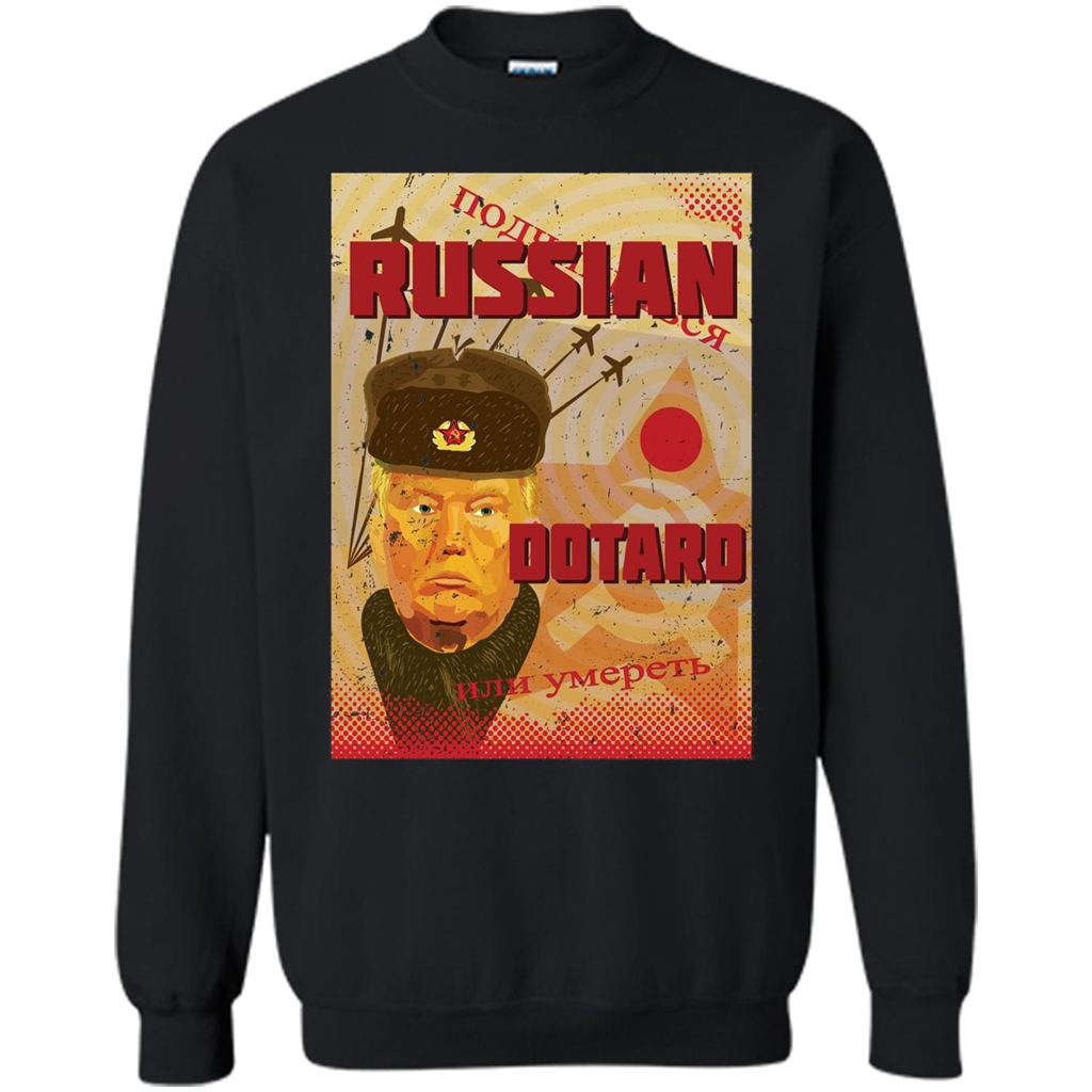 Funny President T-shirt Russian Dotard T-Shirt Black