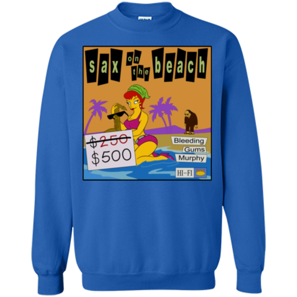 Sax on the Beach Discount Edition T-shirt Royal
