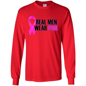 Breast Cancer Awareness T-shirt Real Men Wear Pink