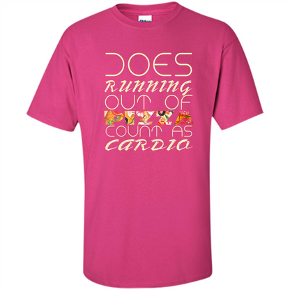 Pizza Lover T-shirt Does Running Out Of Pizza Heliconia