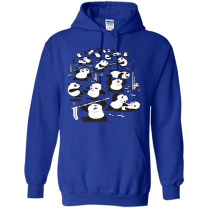 Cute Panda T-shirt Royal