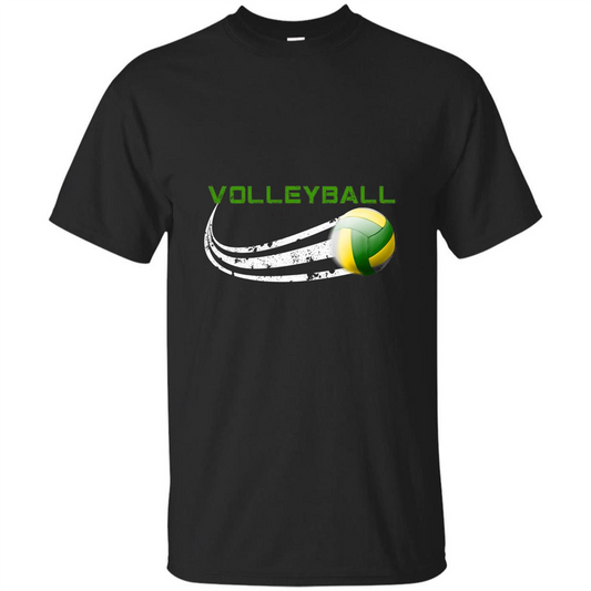 Sports T-shirt Volleyball Player Black