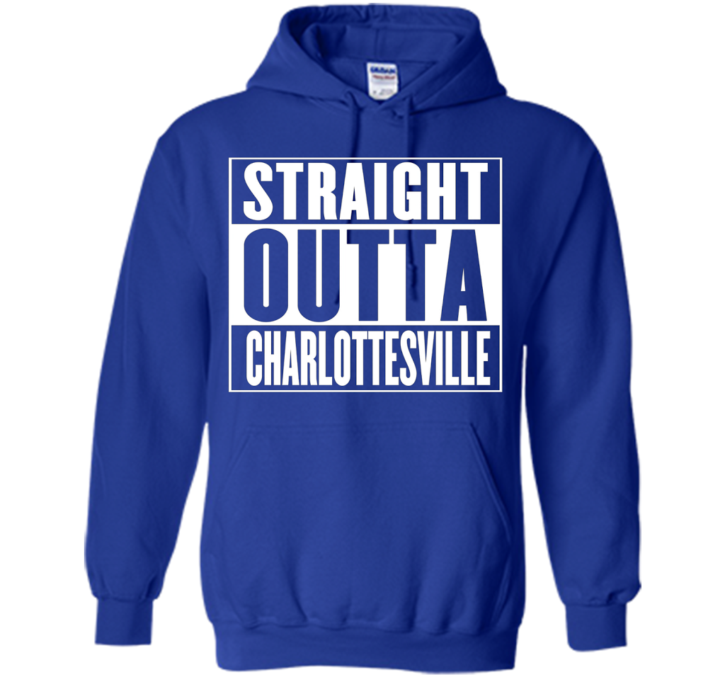 Straight Outta Charlottesville Shirt t-shirt Royal