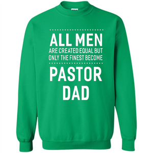 Men's Pastor Dad T-shirt Funny Sayings Men Christian T-shirt