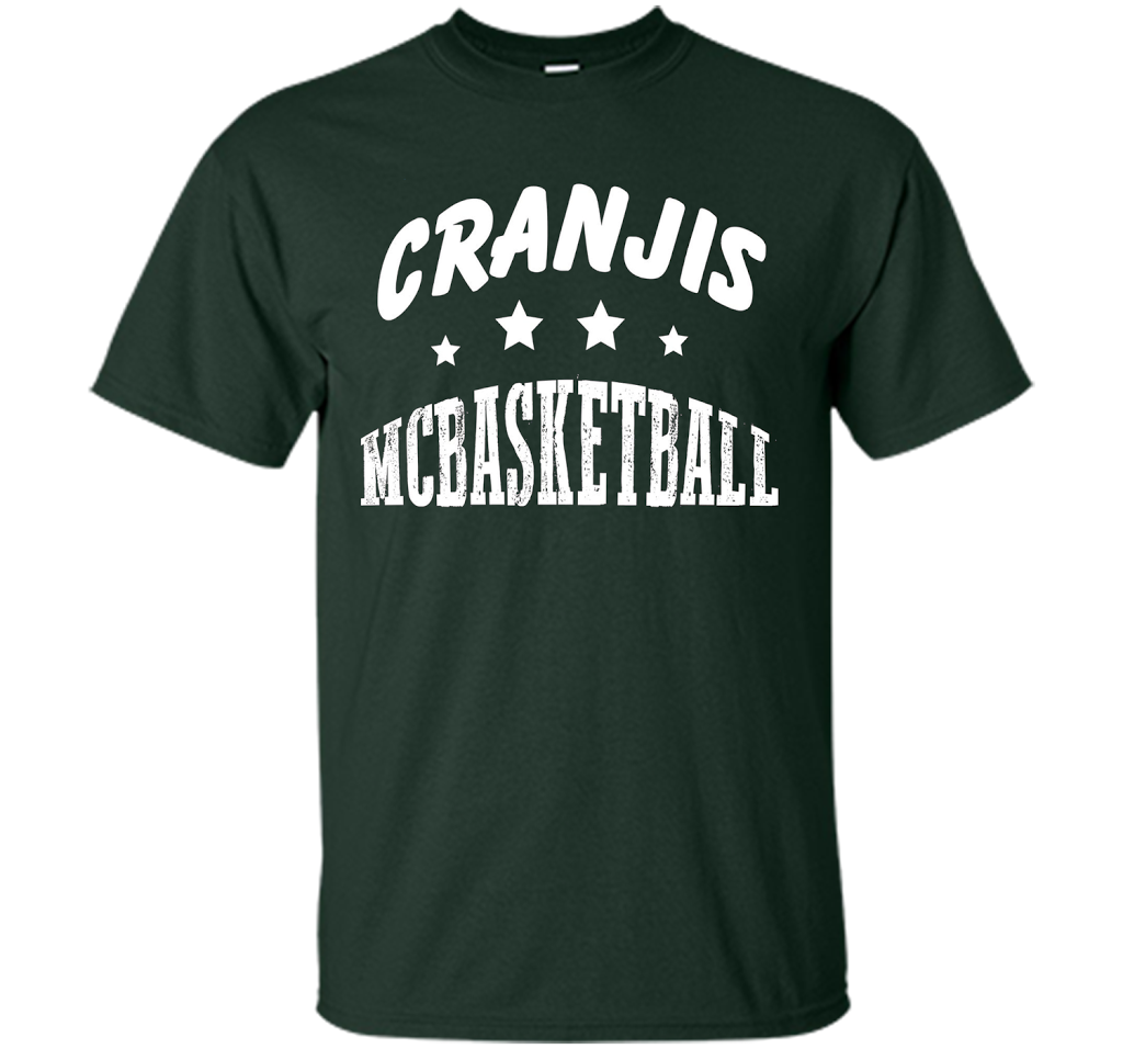 Basketball T-shirt Cranjis McBasketball T-shirt Forest Green