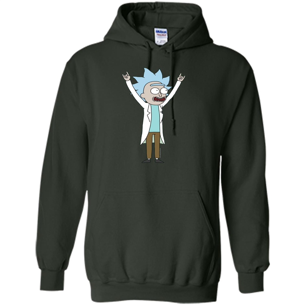 Movie Lover. Tiny Rick T-shirt Forest Green