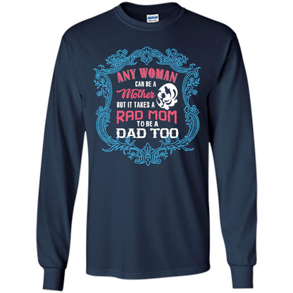 Mommy T-shirt Any Woman Can Be A Mother But T-shirt Navy