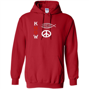Christian T-shirt Know Jesus Know Peace