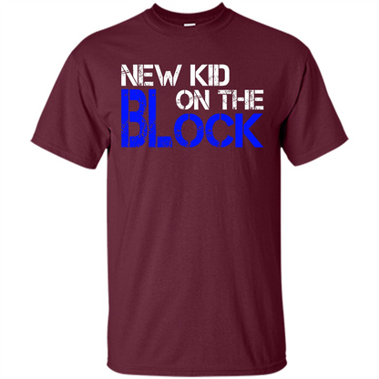 New Kid On The Block T-shirt Maroon
