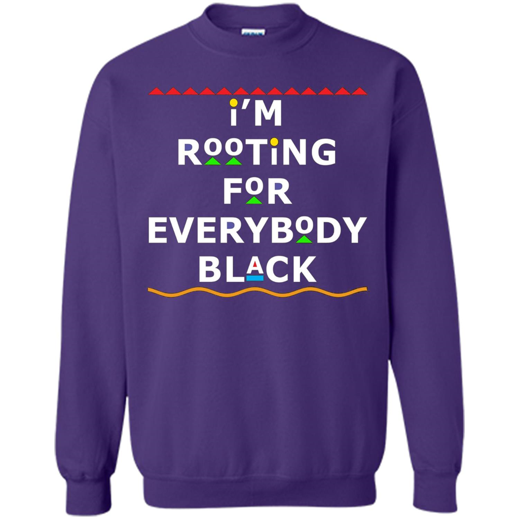 I'm Rooting For Everybody Black T-shirt
