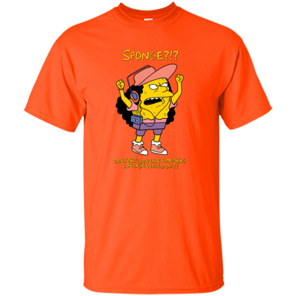 Sponge Otto Square Pants T-shirt Orange