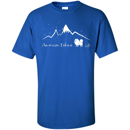 Chu chu dog T-Shirt American Eskimo Life Royal