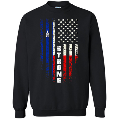 Texas Strong T-shirt Hurricane Harvey 2017 T-shirt Black