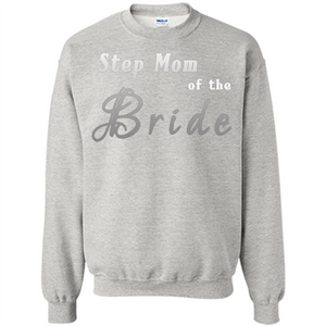 Bride's Step Mom T-shirt - New Step Mother Of Bride