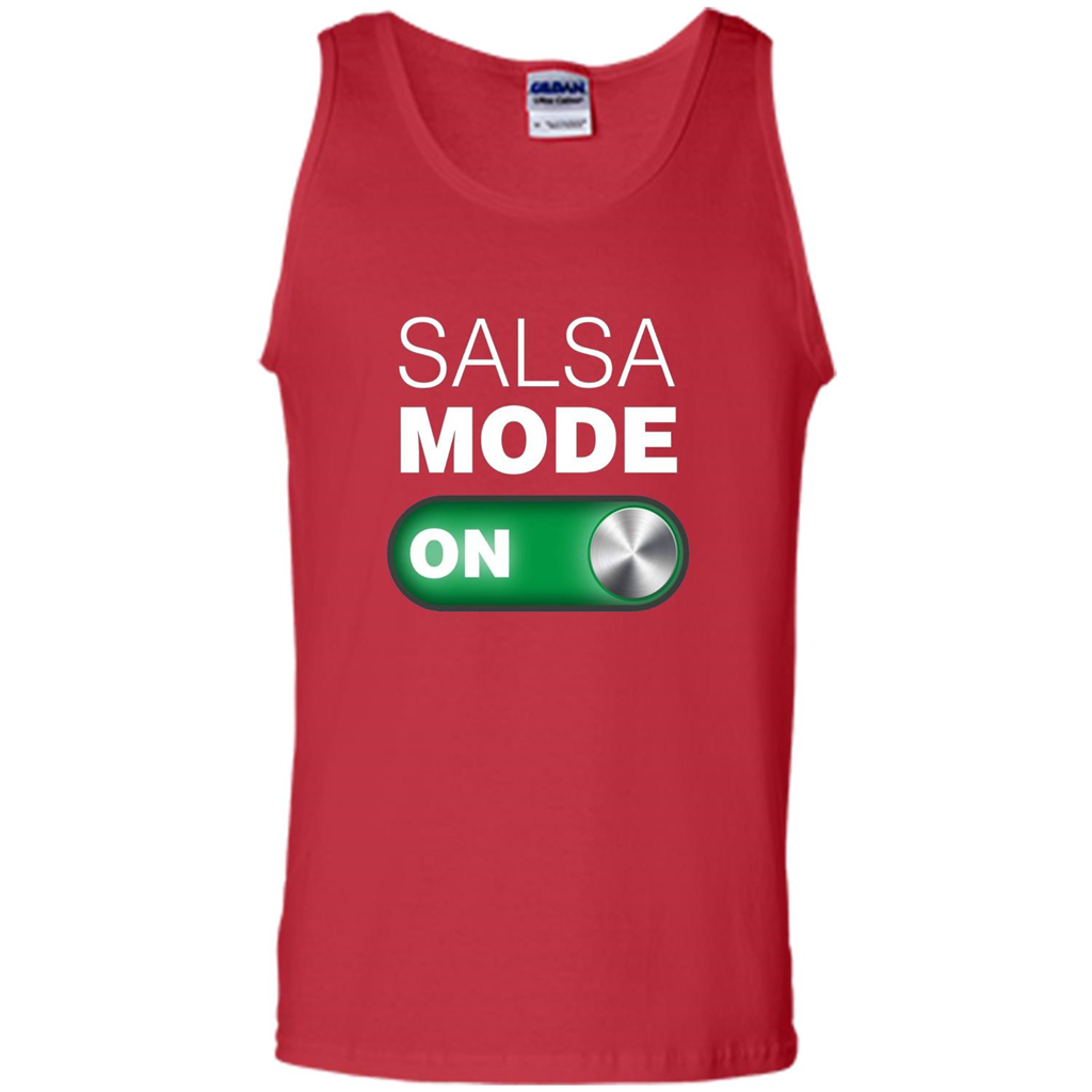 Salsa Mode On T-shirt. Great for Dance Class Red