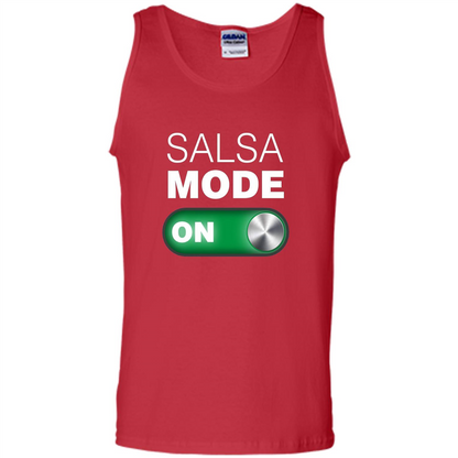 Salsa Mode On T-shirt. Great for Dance Class Red