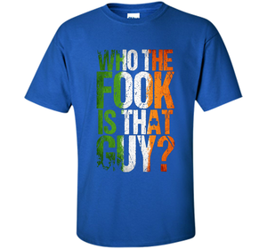 Boxing T-shirt Who The Fook Is That Guy