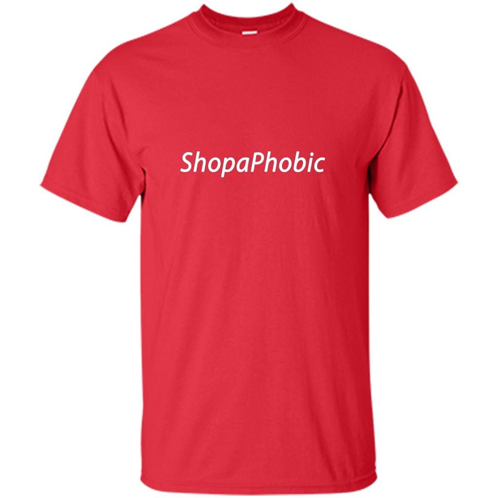 Shopaphobic T-shirt Red