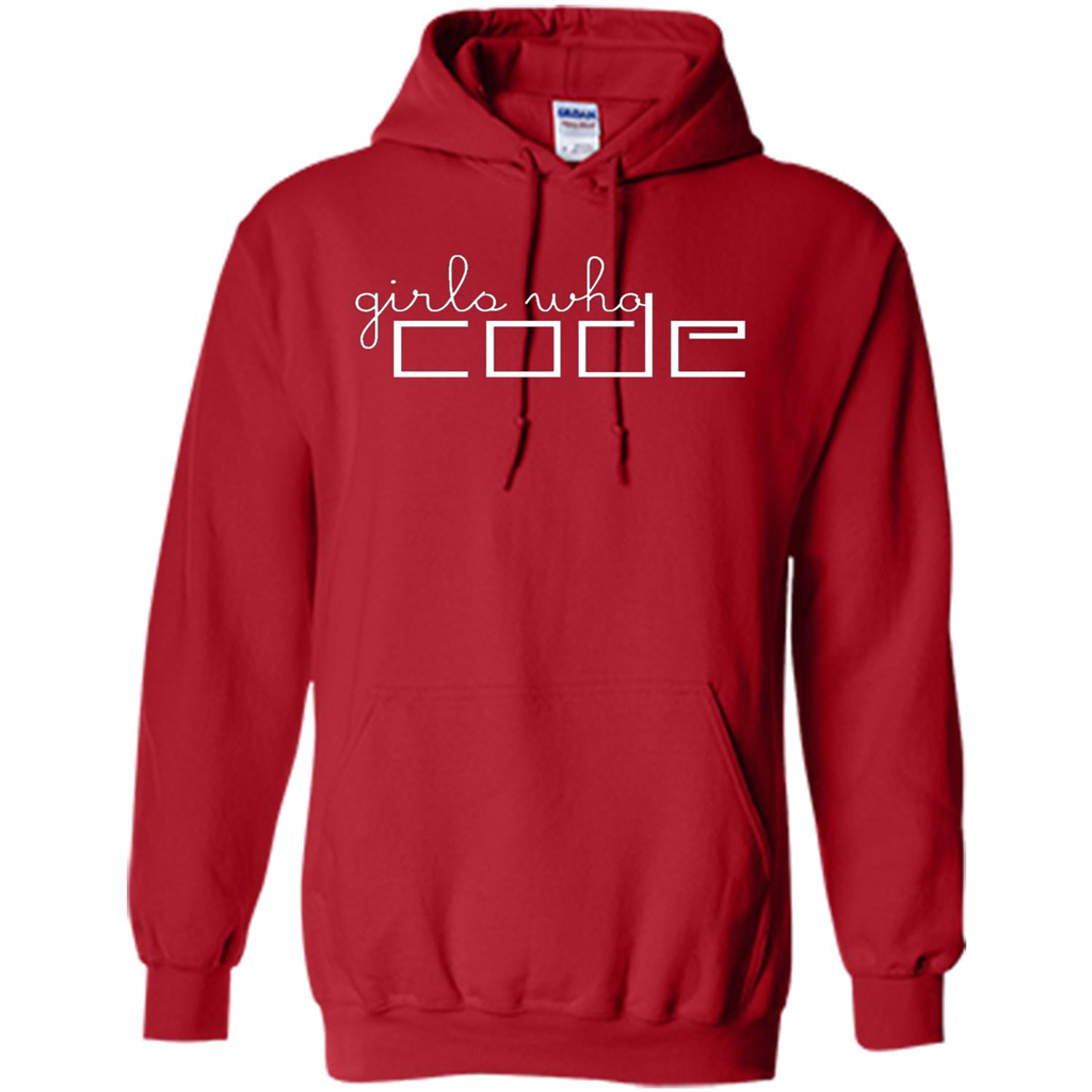 Girls Who Code T-Shirt. I'm A Girl Who Codes T-Shirt Red
