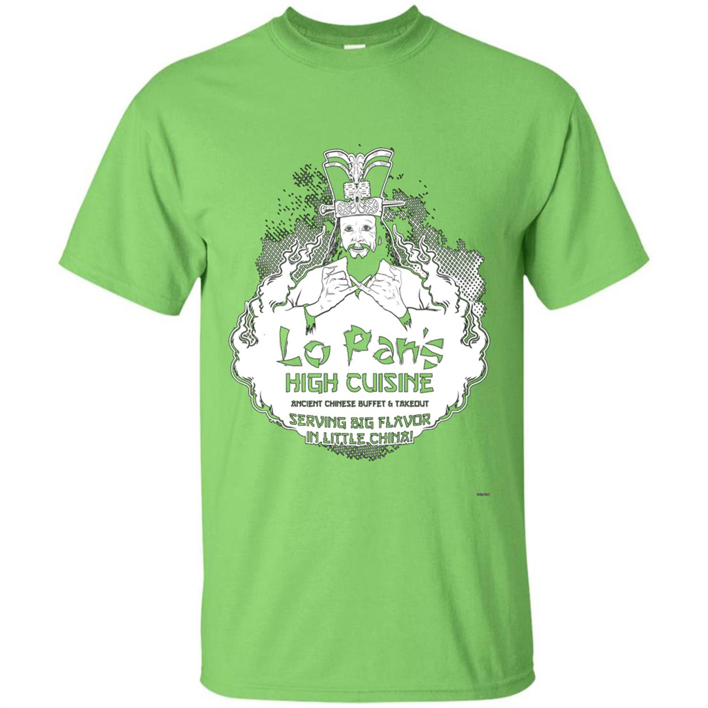 Lo Pan's High Cuisine T-shirt Lime