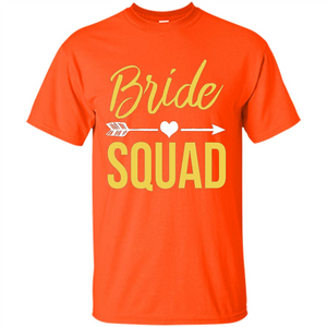 Bachelorette Party T-Shirts Bridesmaids Bride Squad T-Shirt