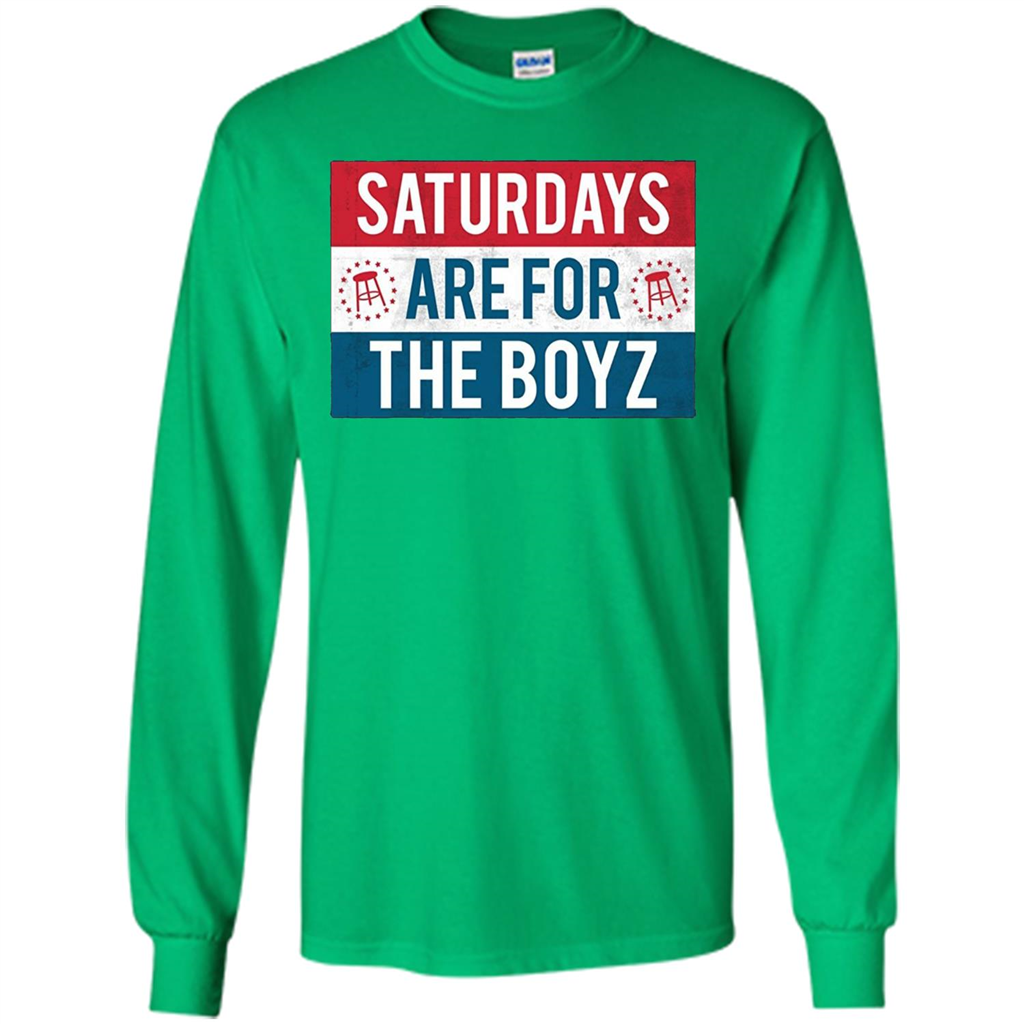 Saturdays Are For The Boyz T-shirt Irish Green