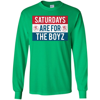 Saturdays Are For The Boyz T-shirt Irish Green
