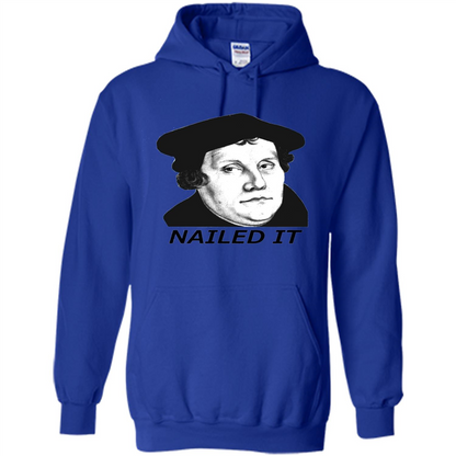 Nailed It 500th Reformation Day T-Shirt Royal
