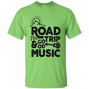 Summer T-shirt Road Trip And Good Music