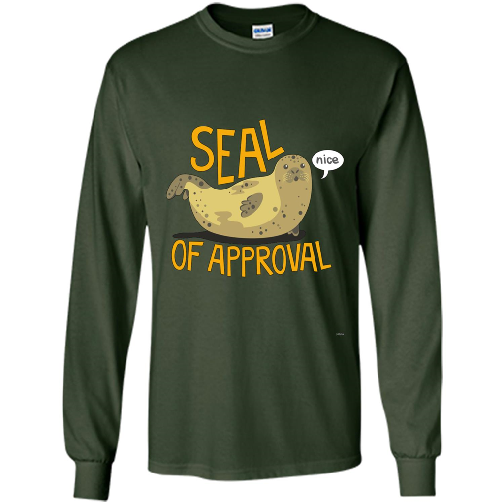Seal Of Approval T-shirt Forest Green