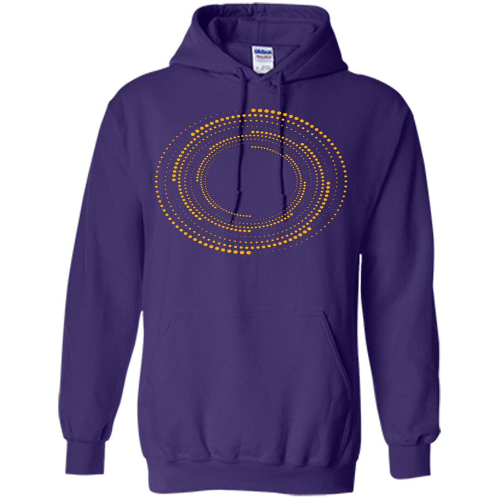 Dots in Motion T-shirt Purple
